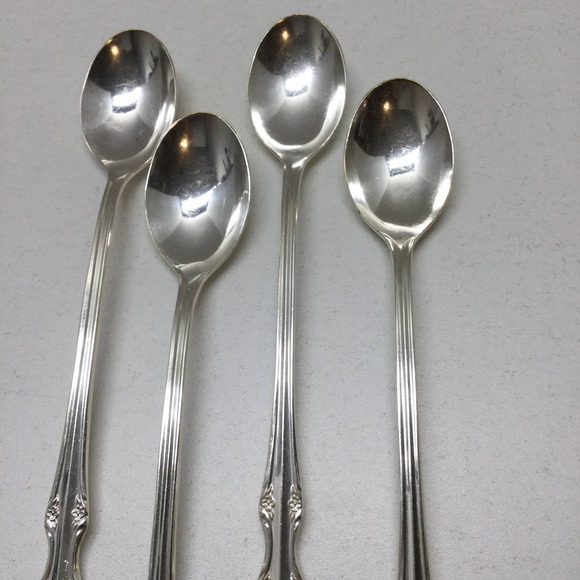 4-Rogers & Bro Southern Splendor Silverplate 1962 IS Reinforced Plate Tea Spoon - Picture 3 of 5